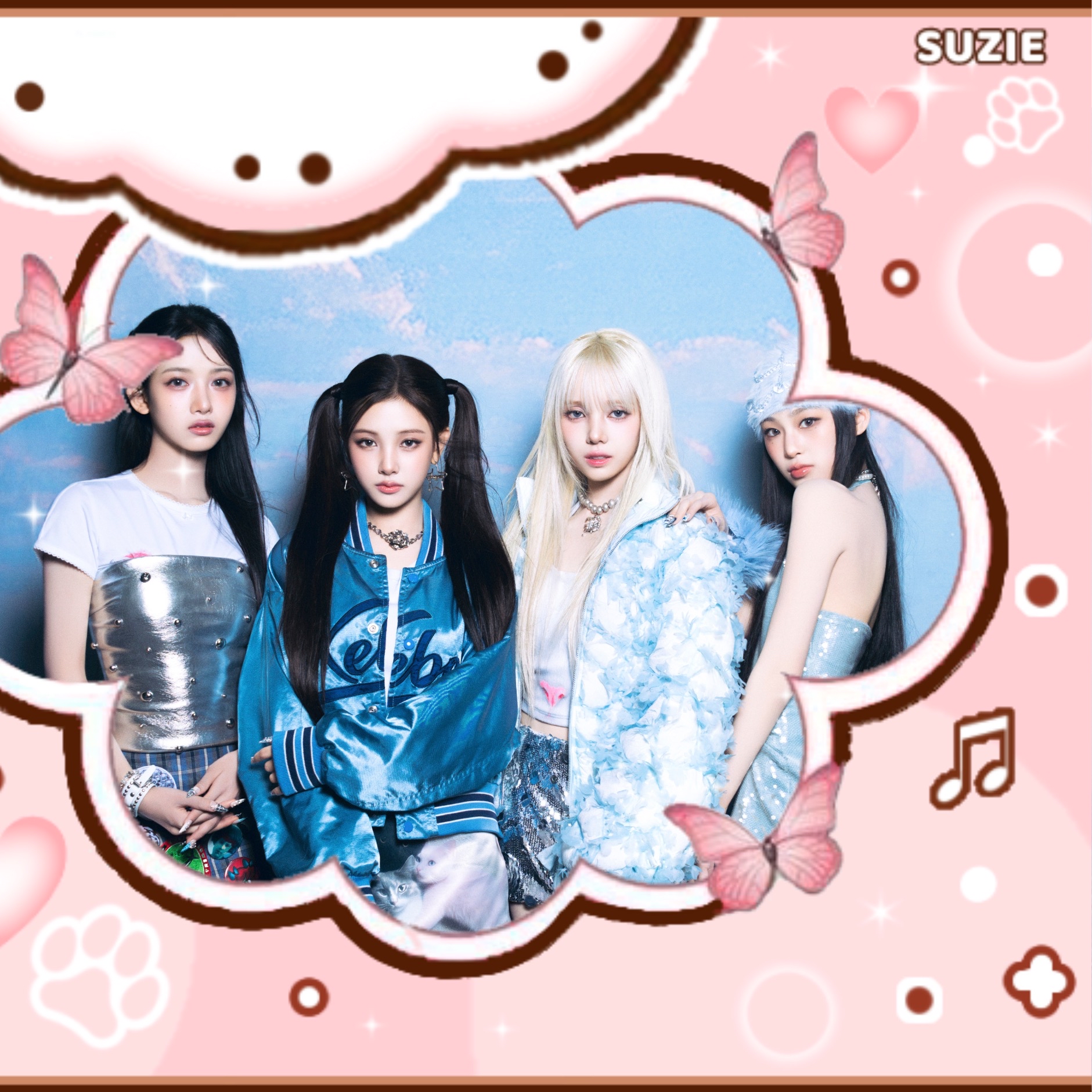 A moment captured by Baby DONT Cry's fan