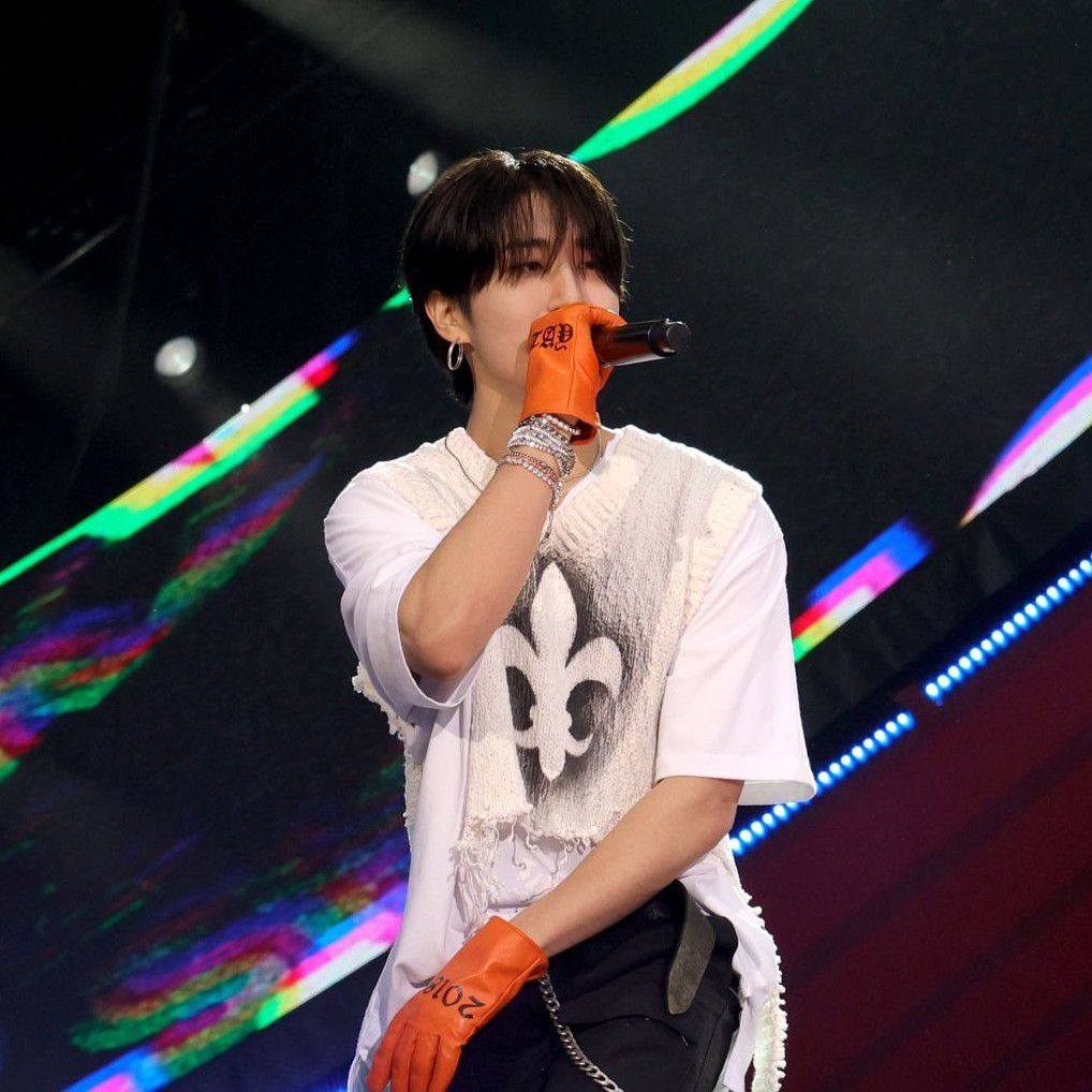 Recent activity shot of HAN (Stray Kids)