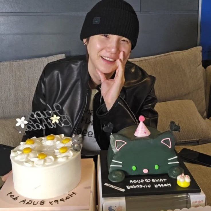 A moment captured by SUGA (BTS)'s fan