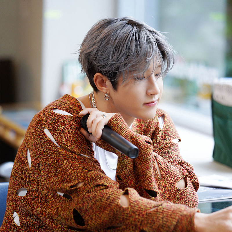 Recent activity shot of Jinjin (ASTRO)