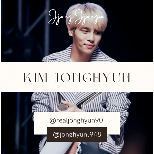 Recent activity shot of Jonghyun (SHINee)