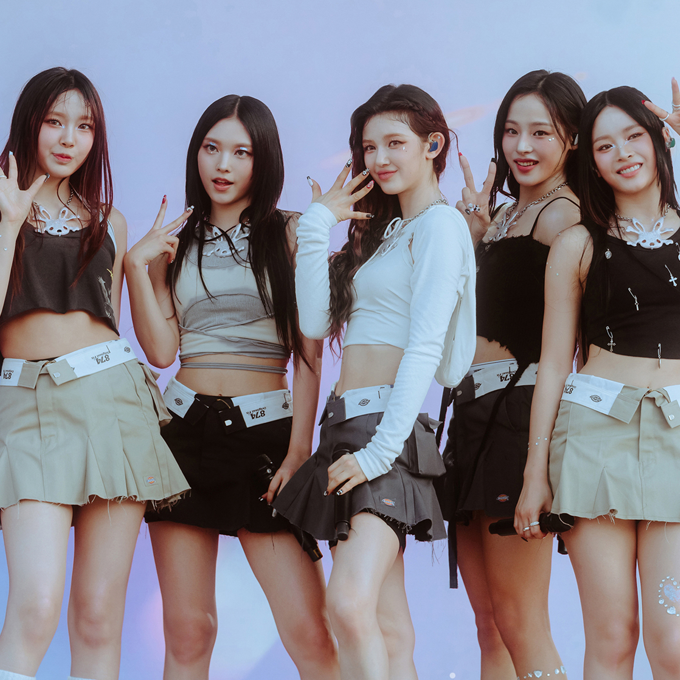 Behind-the-scenes cut of NewJeans