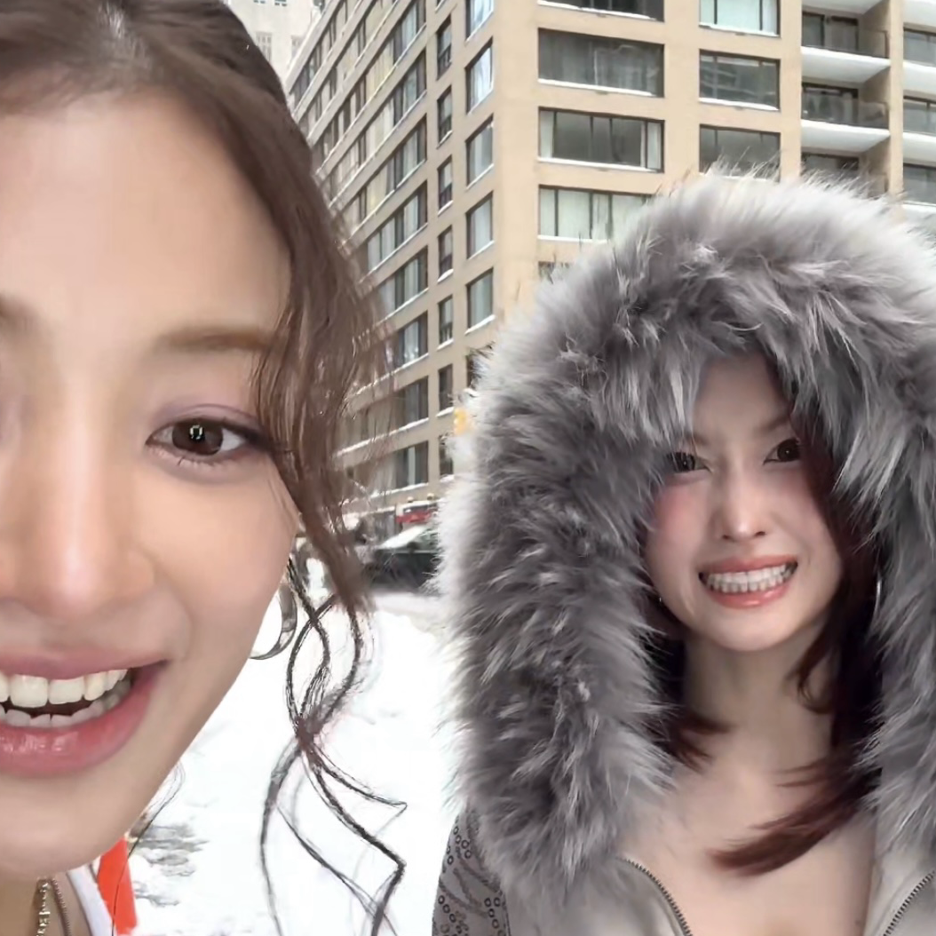 Momen yang diabadikan oleh penggemar Momo (TWICE)