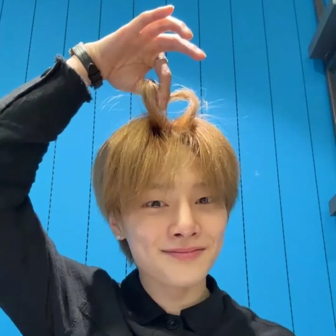 A moment captured by I.N (Stray Kids)'s fan