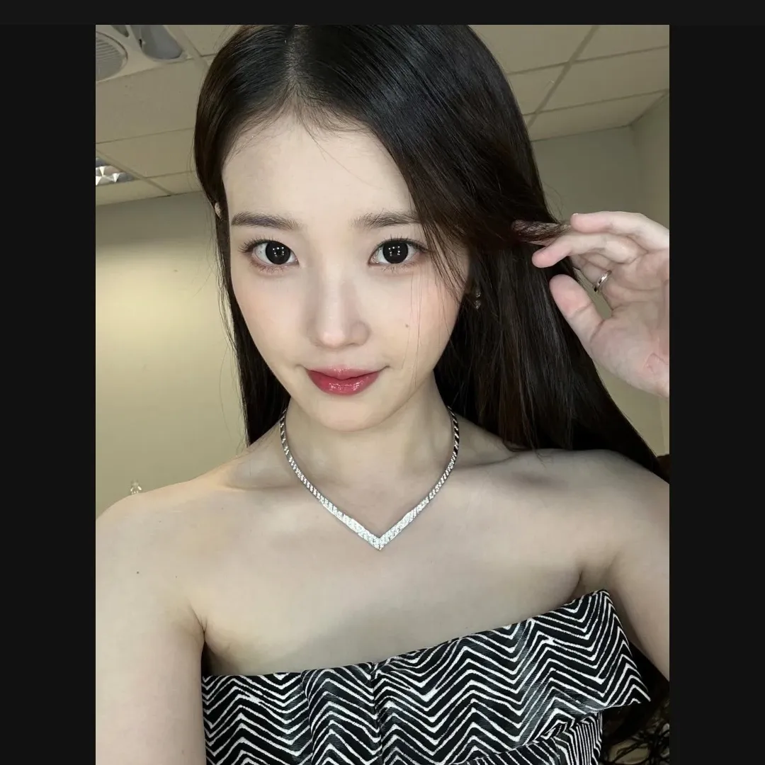 IU粉絲拍下的瞬間