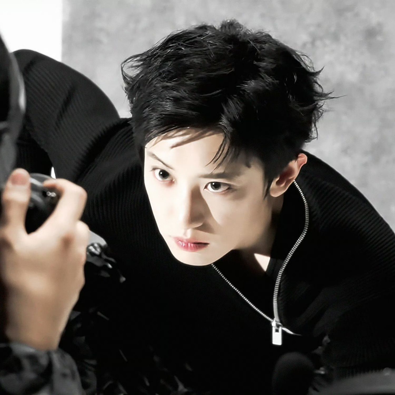 A moment captured by Chanyeol (EXO)'s fan