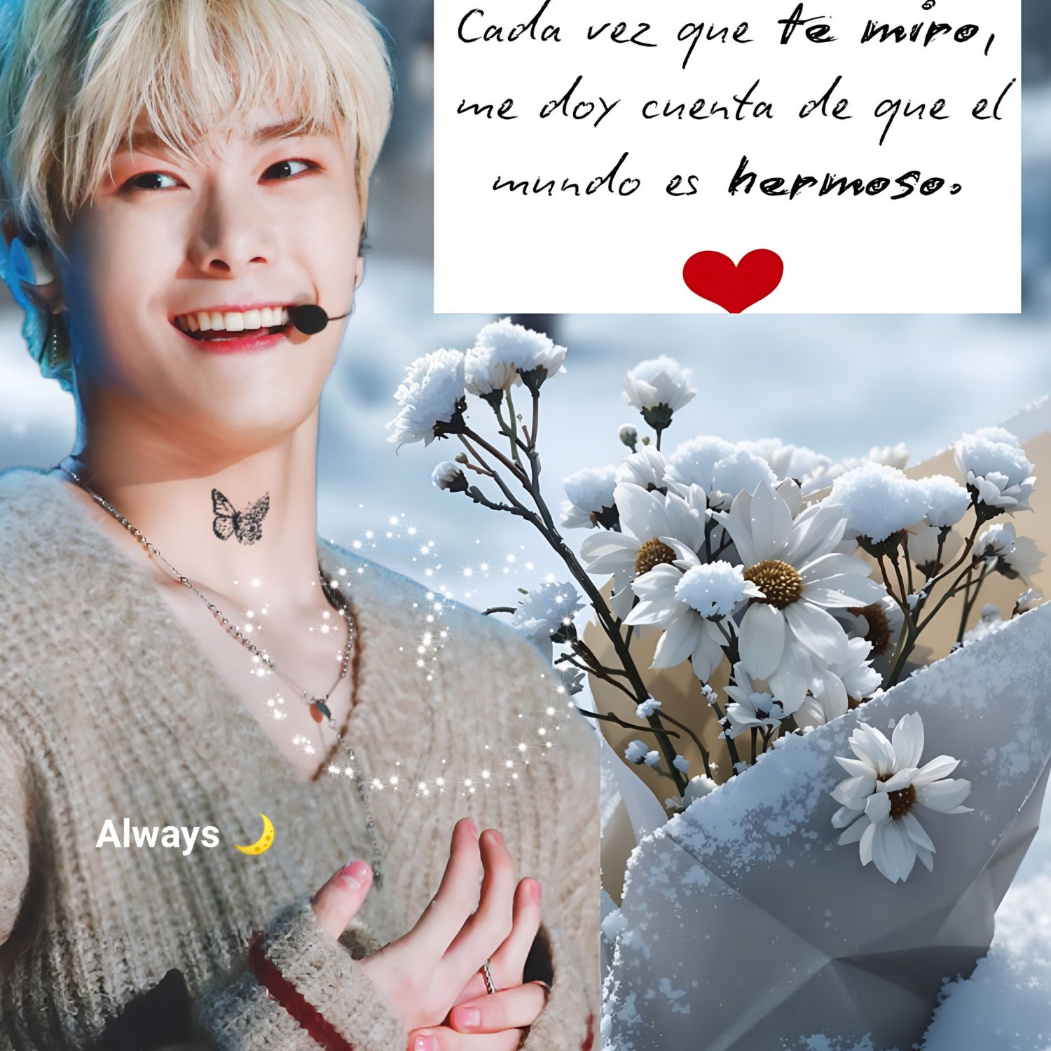 A moment captured by Moonbin (ASTRO)'s fan