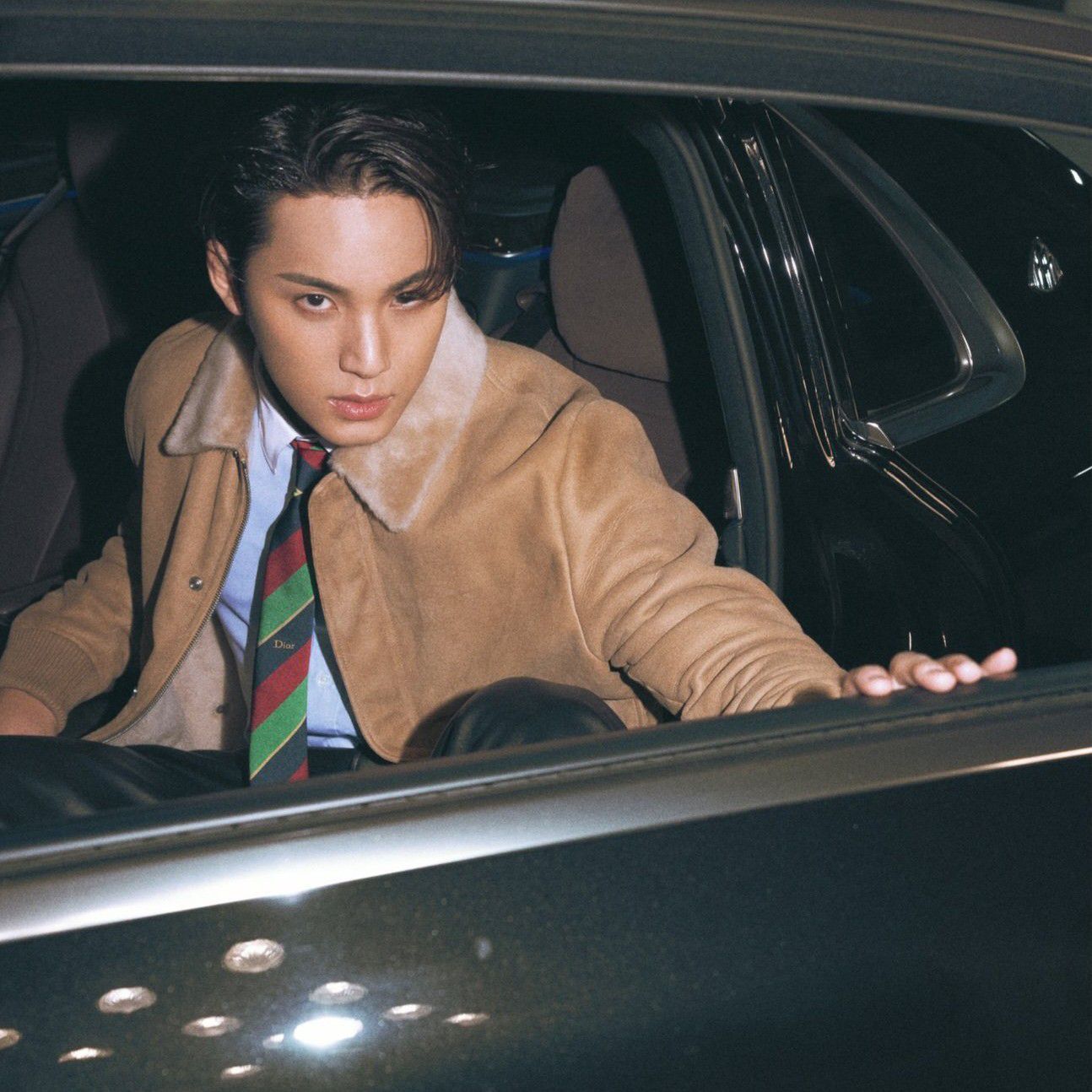 A moment captured by Mingyu (SEVENTEEN)'s fan