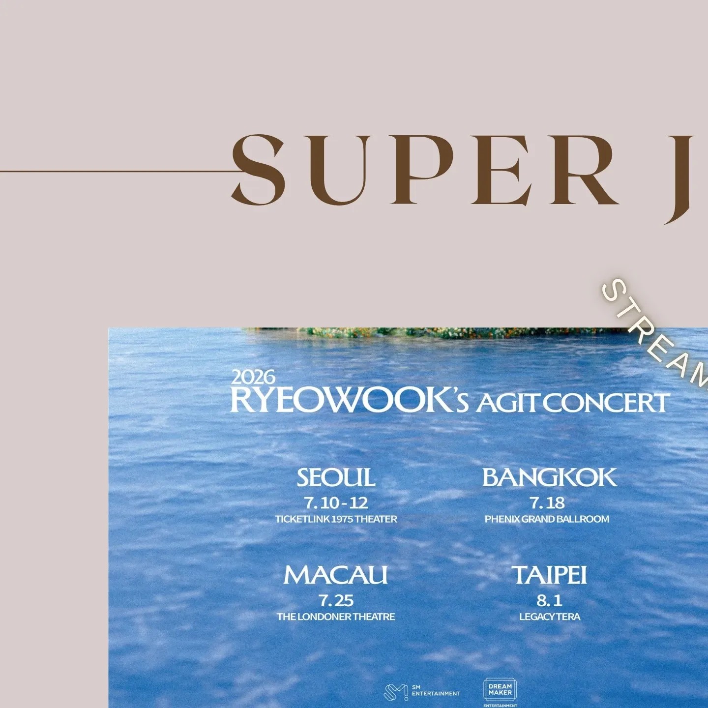 A moment captured by Shindong (Super Junior)'s fan