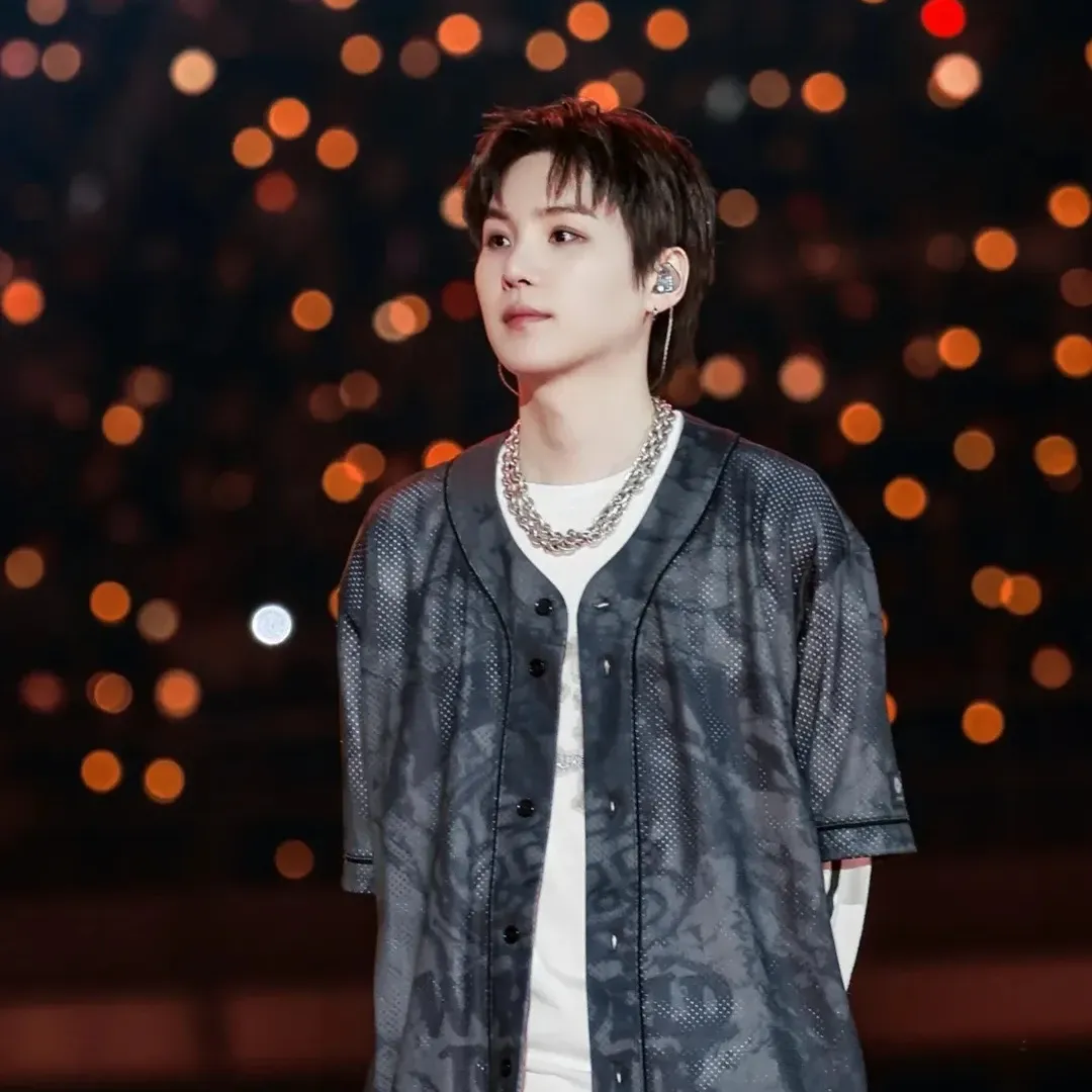 Recent activity shot of SUGA (BTS)