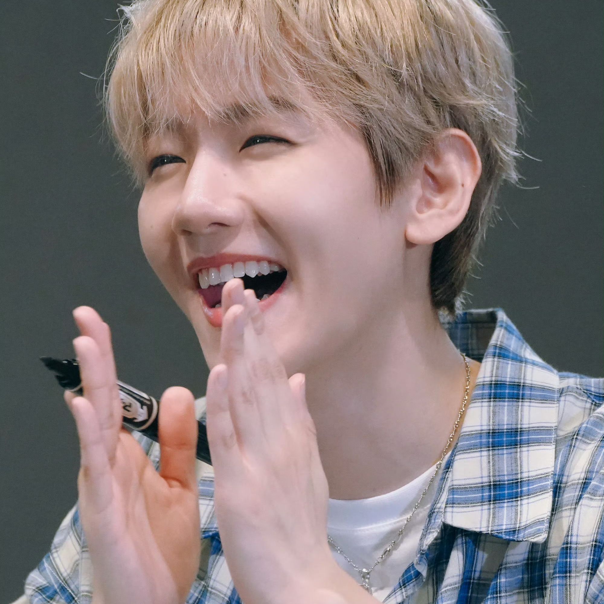 伯賢 (EXO)粉絲拍下的瞬間