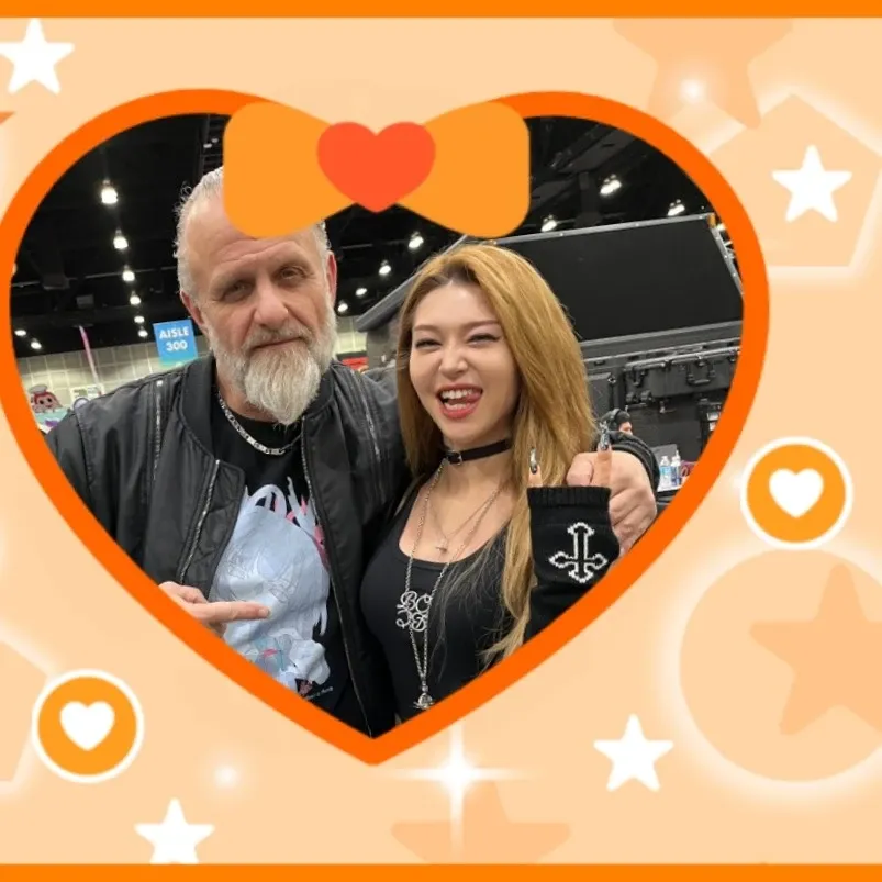 A moment captured by AleXa's fan