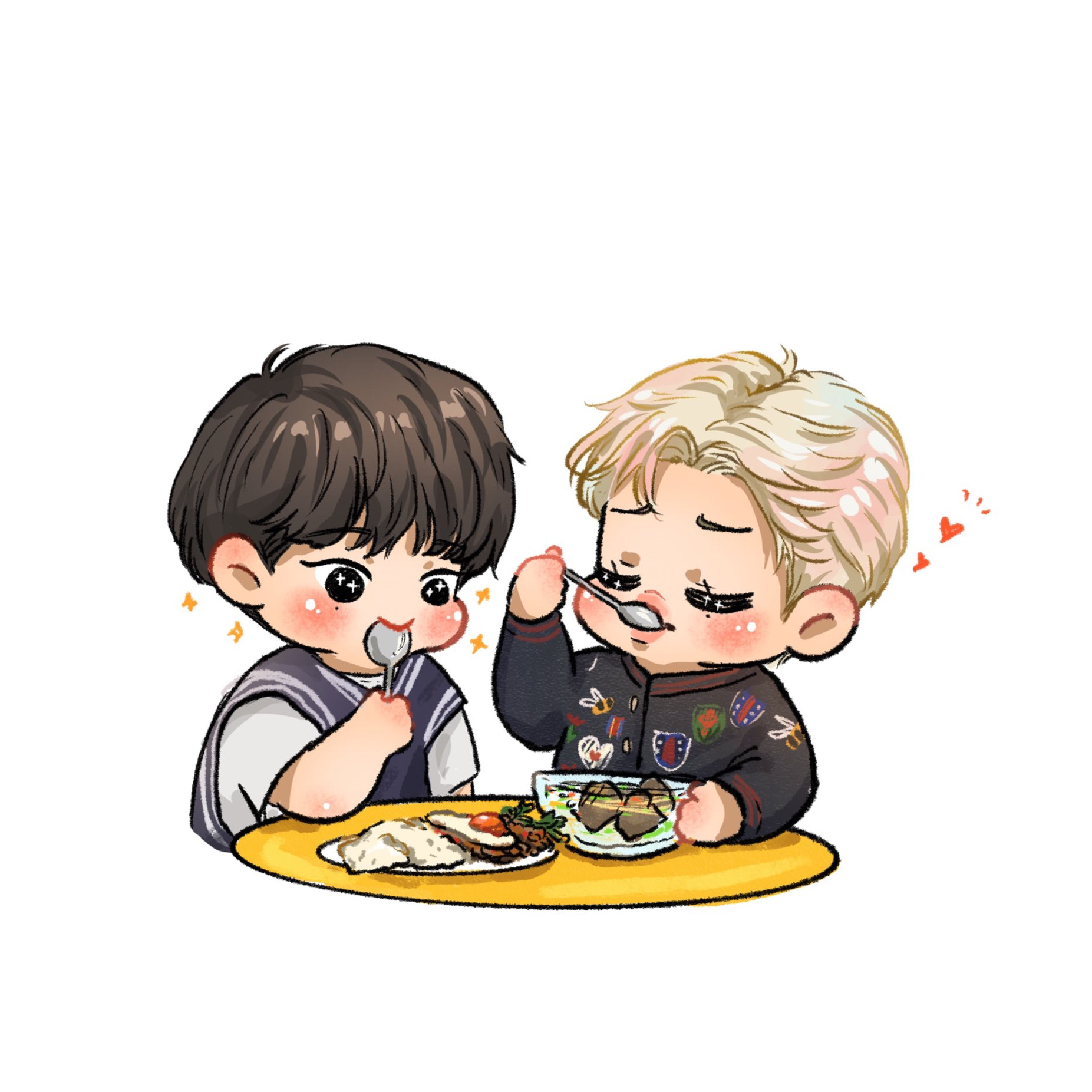 GOT7의 비하인드 컷