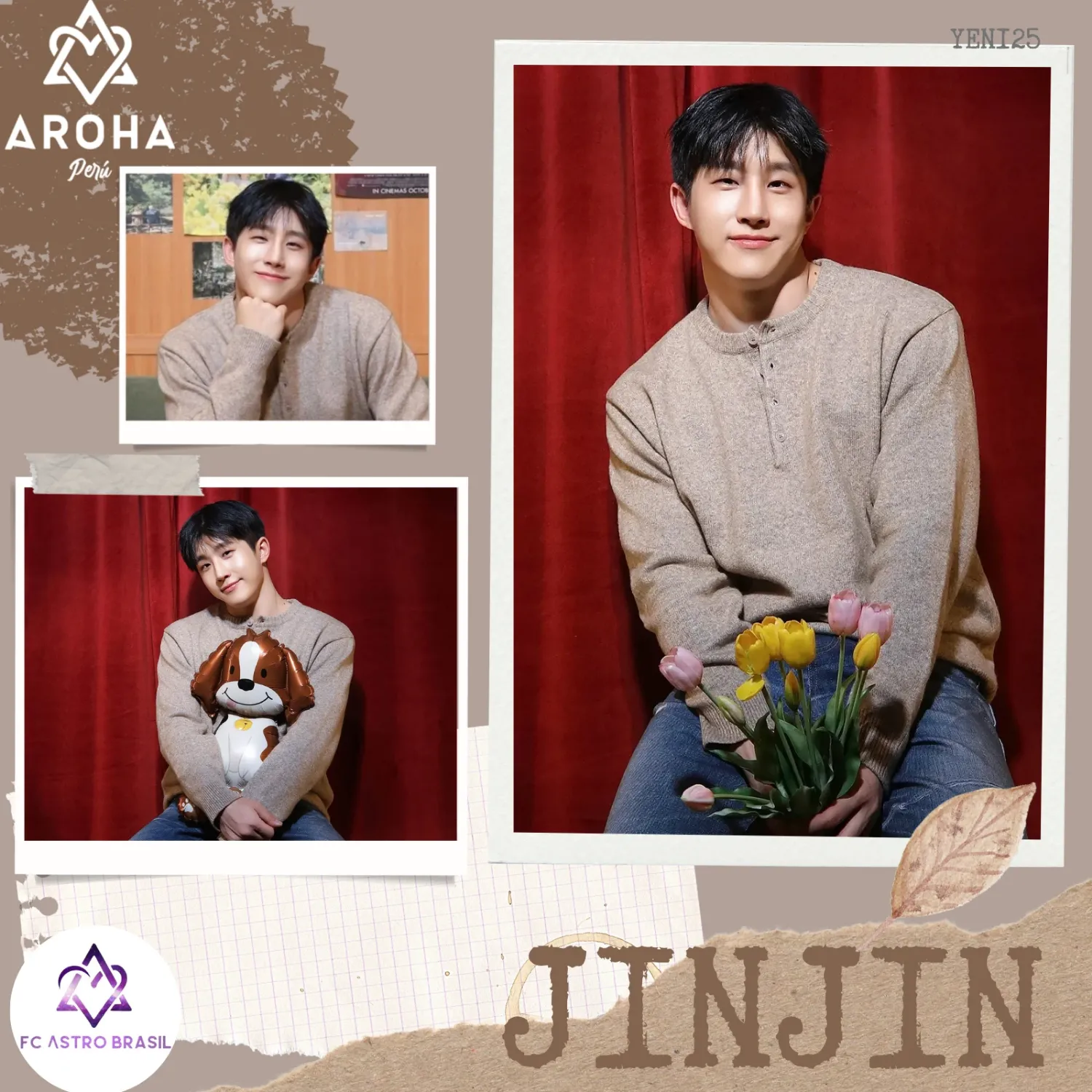 A moment captured by Jinjin (ASTRO)'s fan