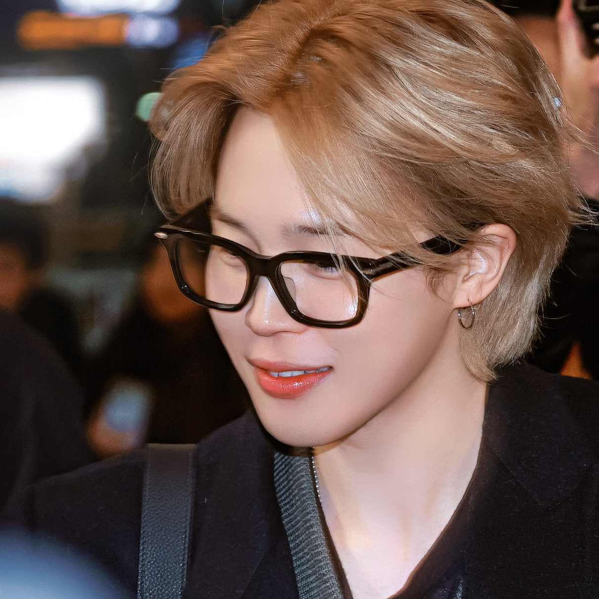 A moment captured by Jimin (BTS)'s fan