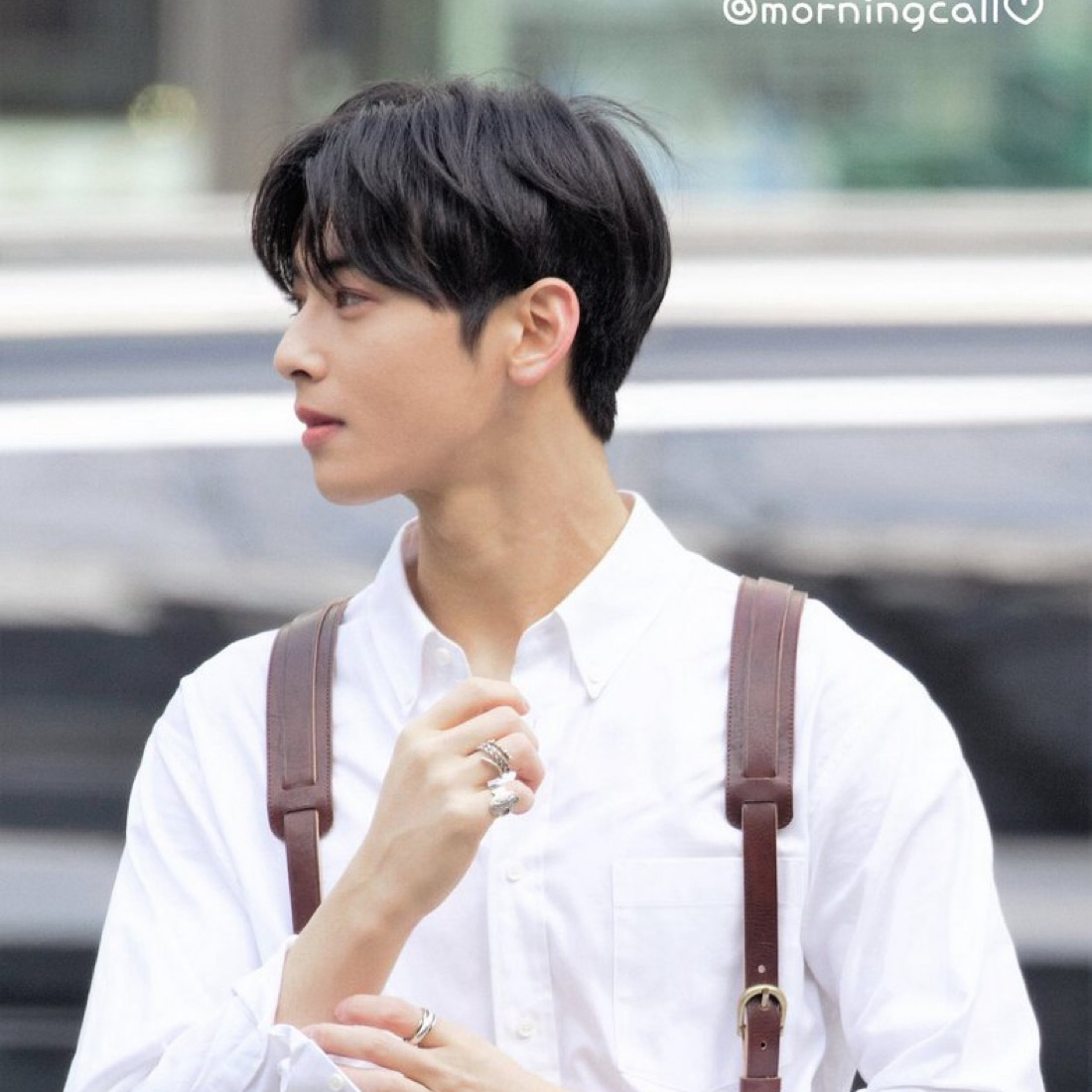 A moment captured by Eunwoo (ASTRO)'s fan