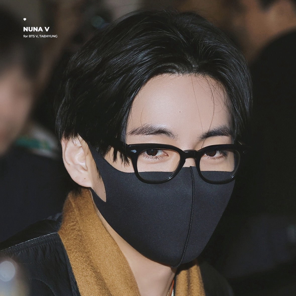 V (防彈少年團)粉絲拍下的瞬間