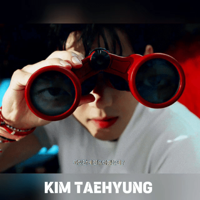 뷔 (방탄소년단)의 비하인드 컷