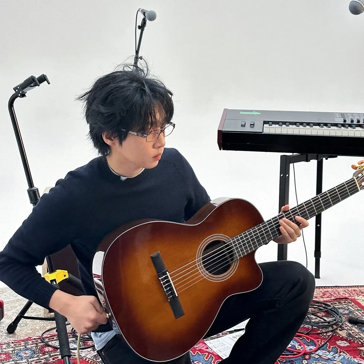 Behind-the-scenes cut of Jeong Sewoon