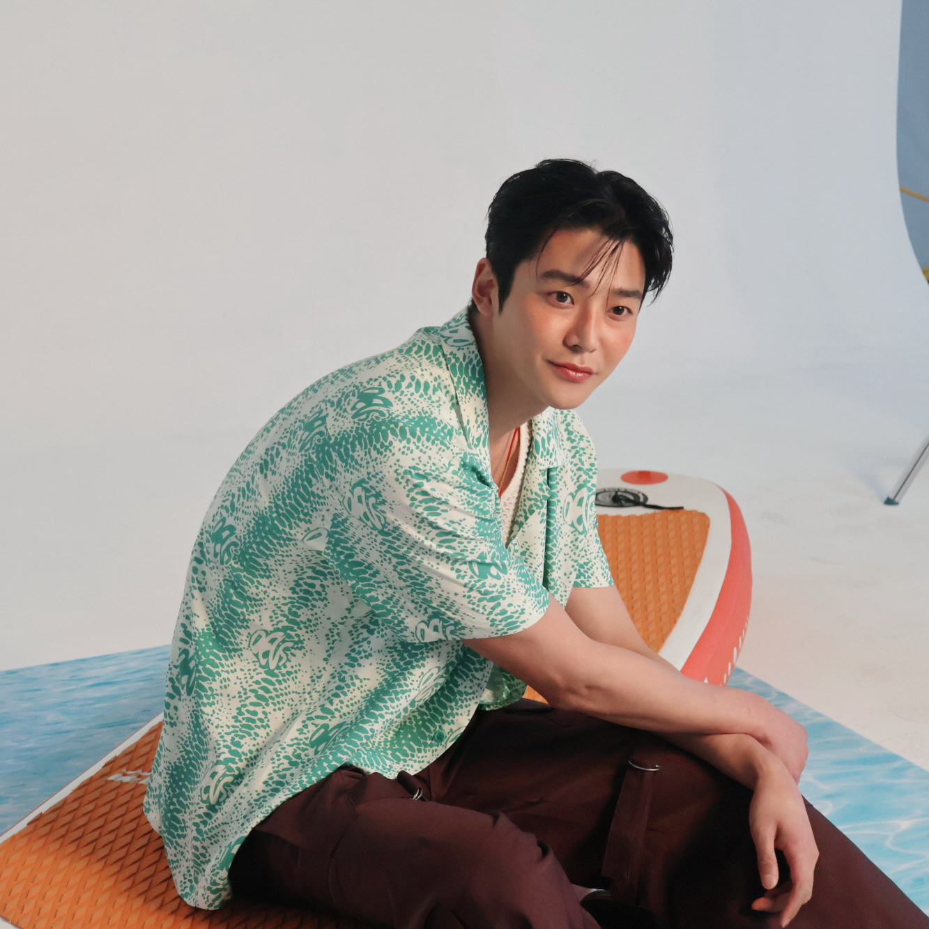 A moment captured by Rowoon's fan