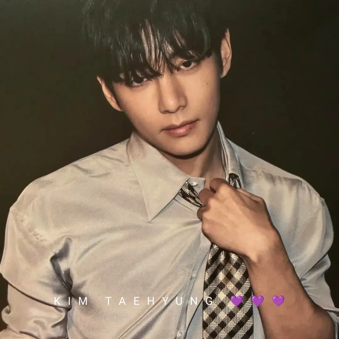 Recent activity shot of V (BTS)