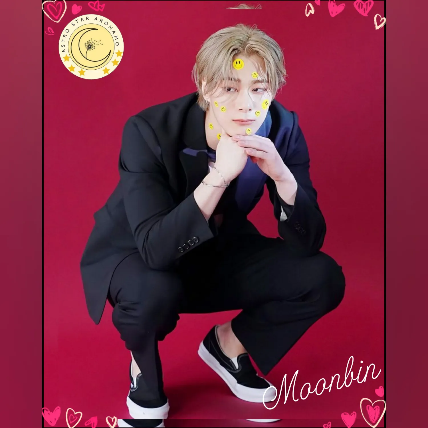 Recent activity shot of Moonbin (ASTRO)