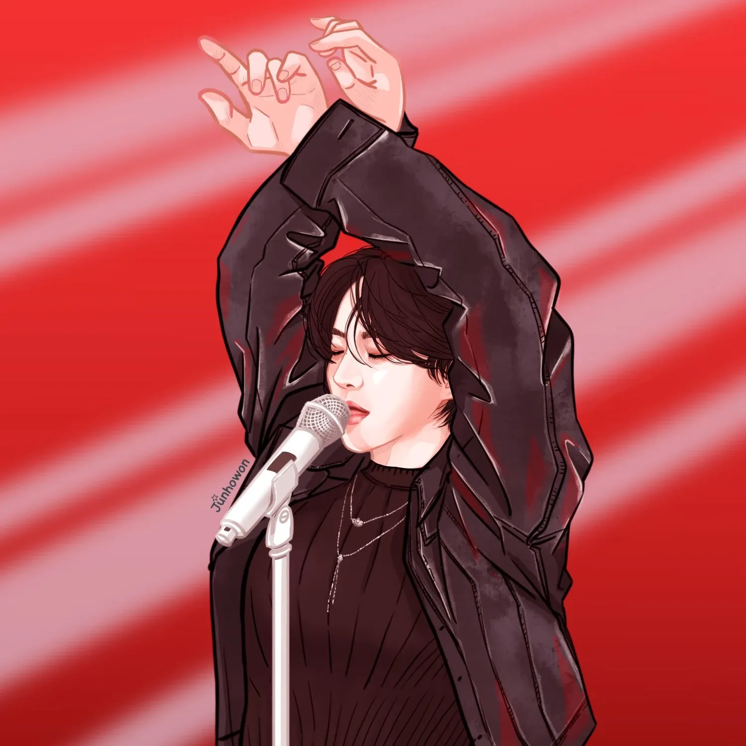 A moment captured by Junho (2PM)'s fan