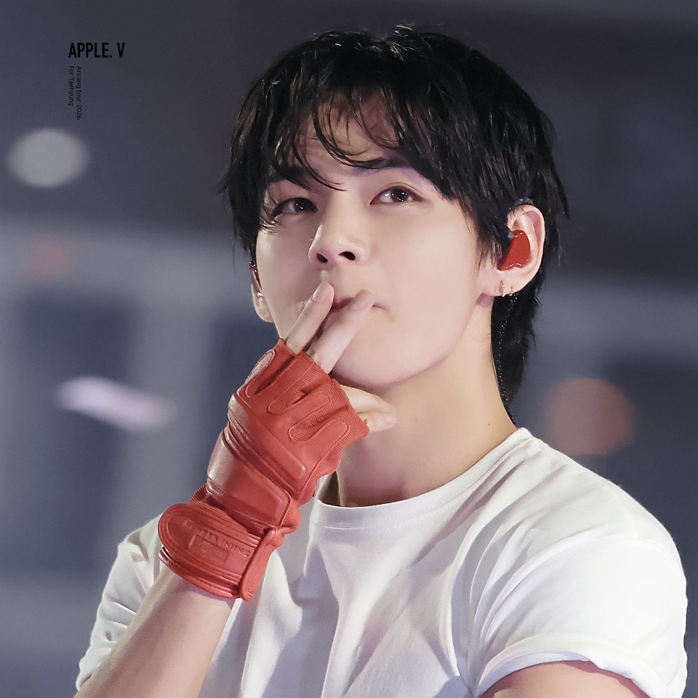 Momen yang diabadikan oleh penggemar V (BTS)