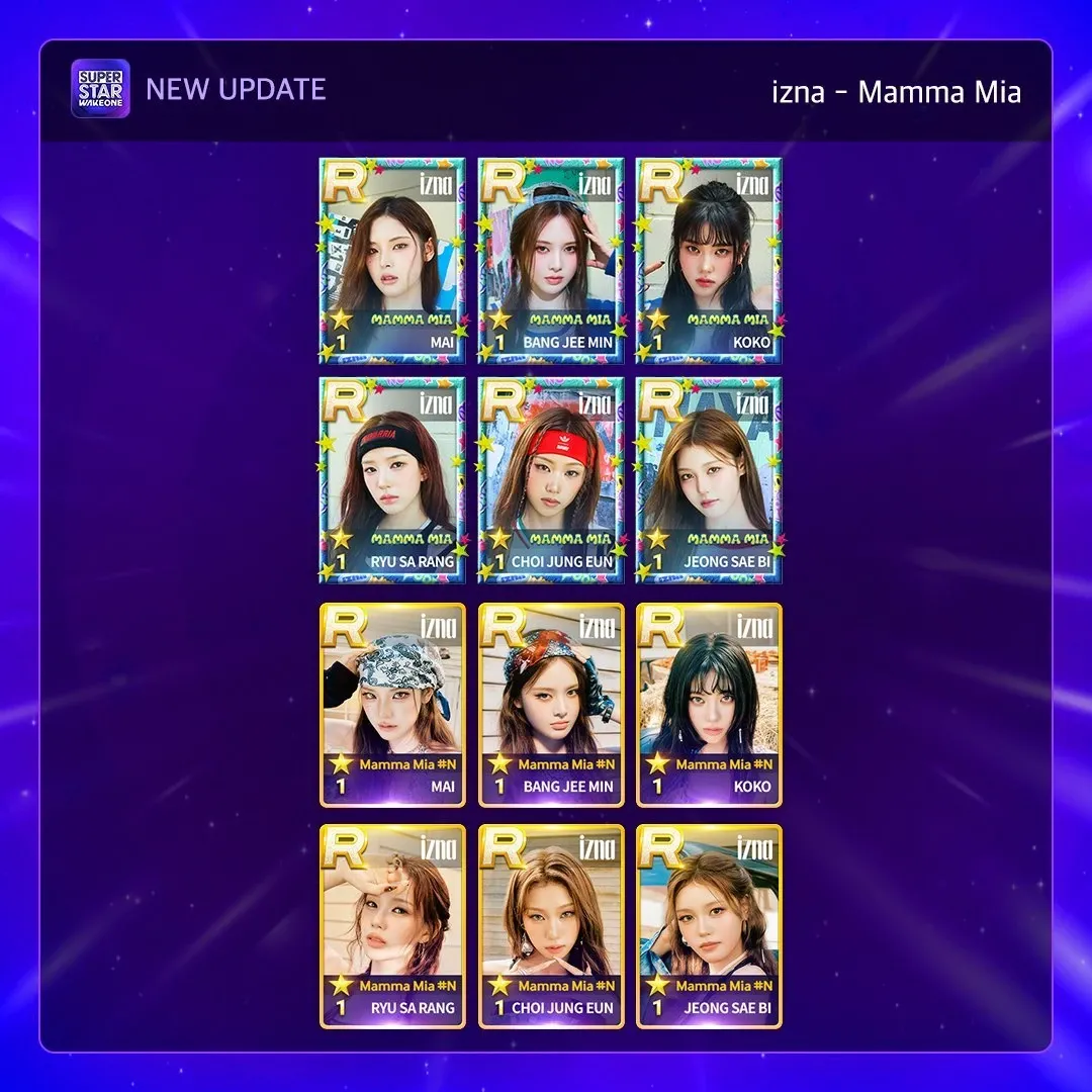 Recent activity shot of izna