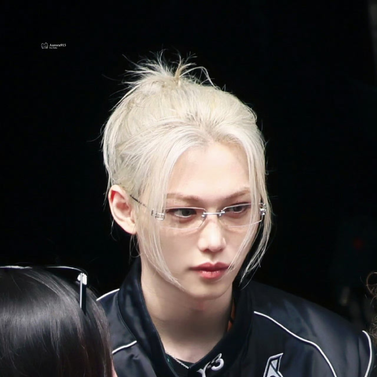 A moment captured by Felix (Stray Kids)'s fan