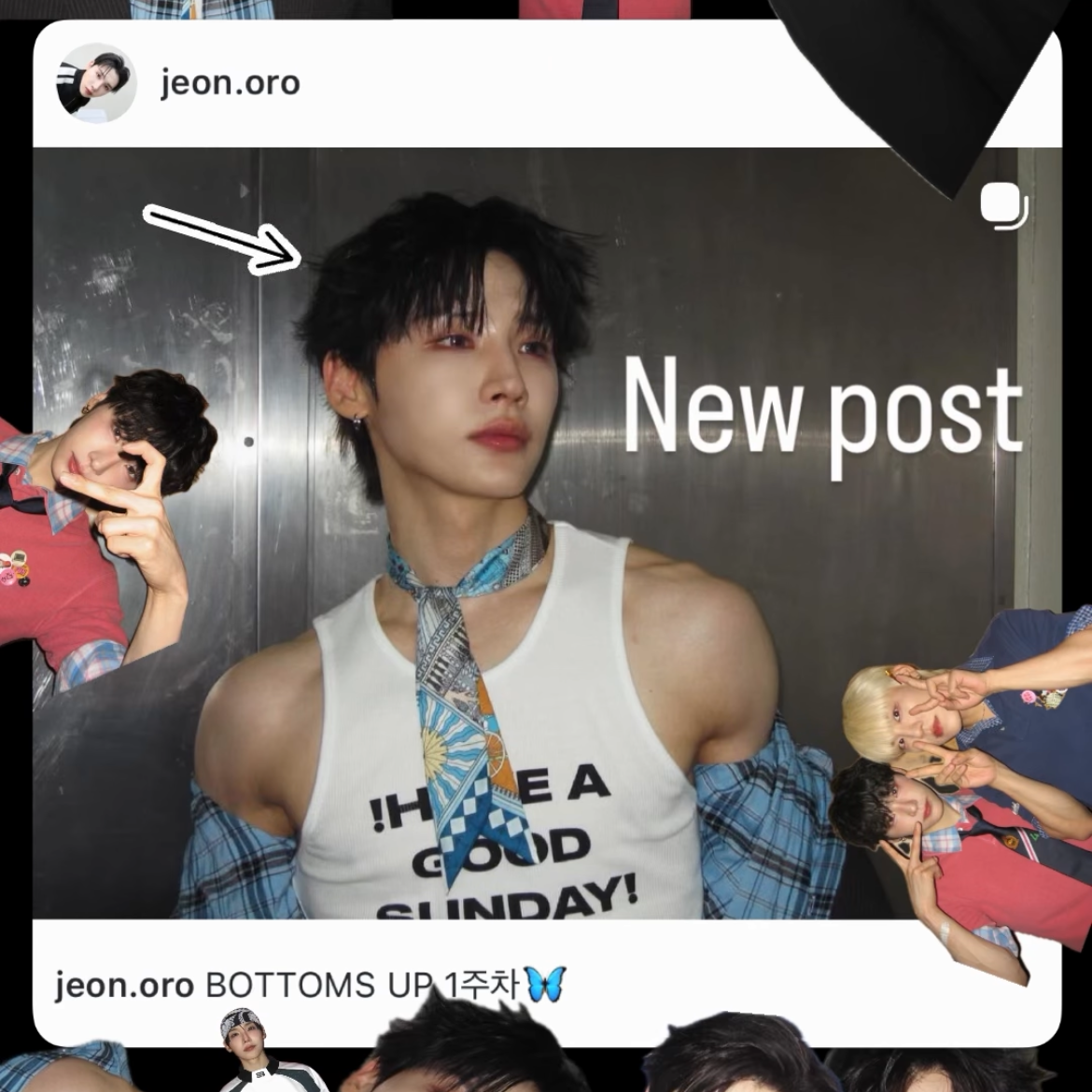 Behind-the-scenes cut of Jeon Woong (AB6IX)