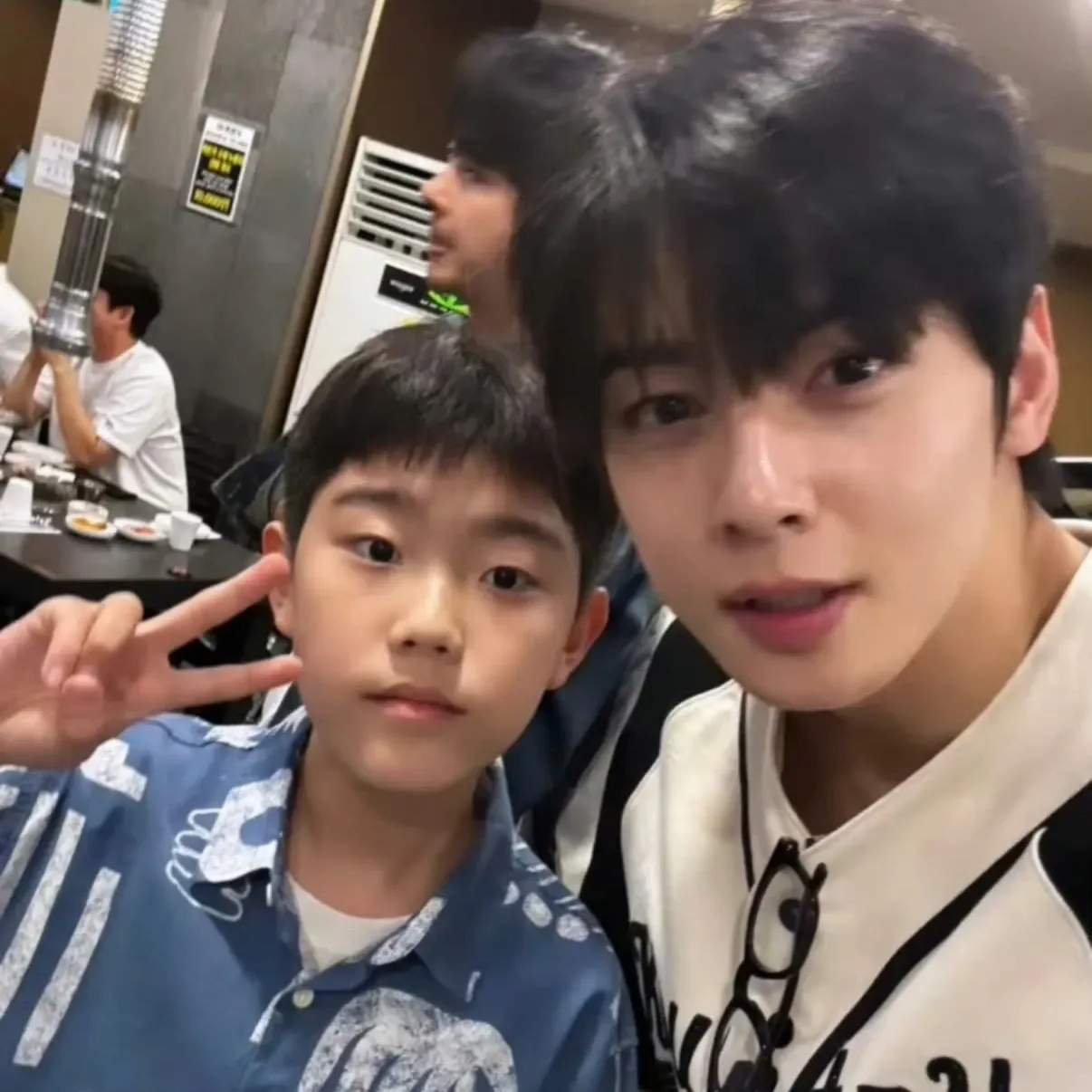 Behind-the-scenes cut of Eunwoo (ASTRO)