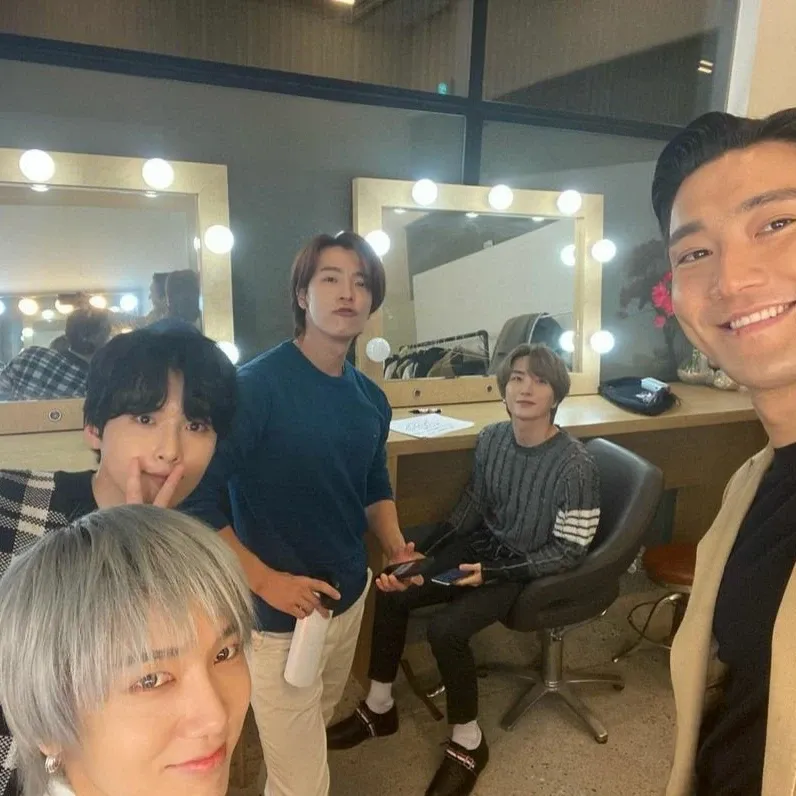 Momen yang diabadikan oleh penggemar Super Junior
