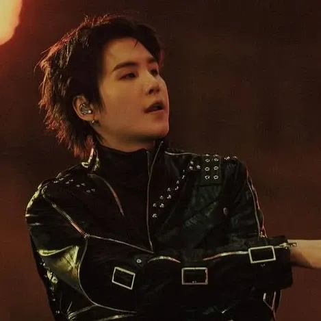 Recent activity shot of SUGA (BTS)