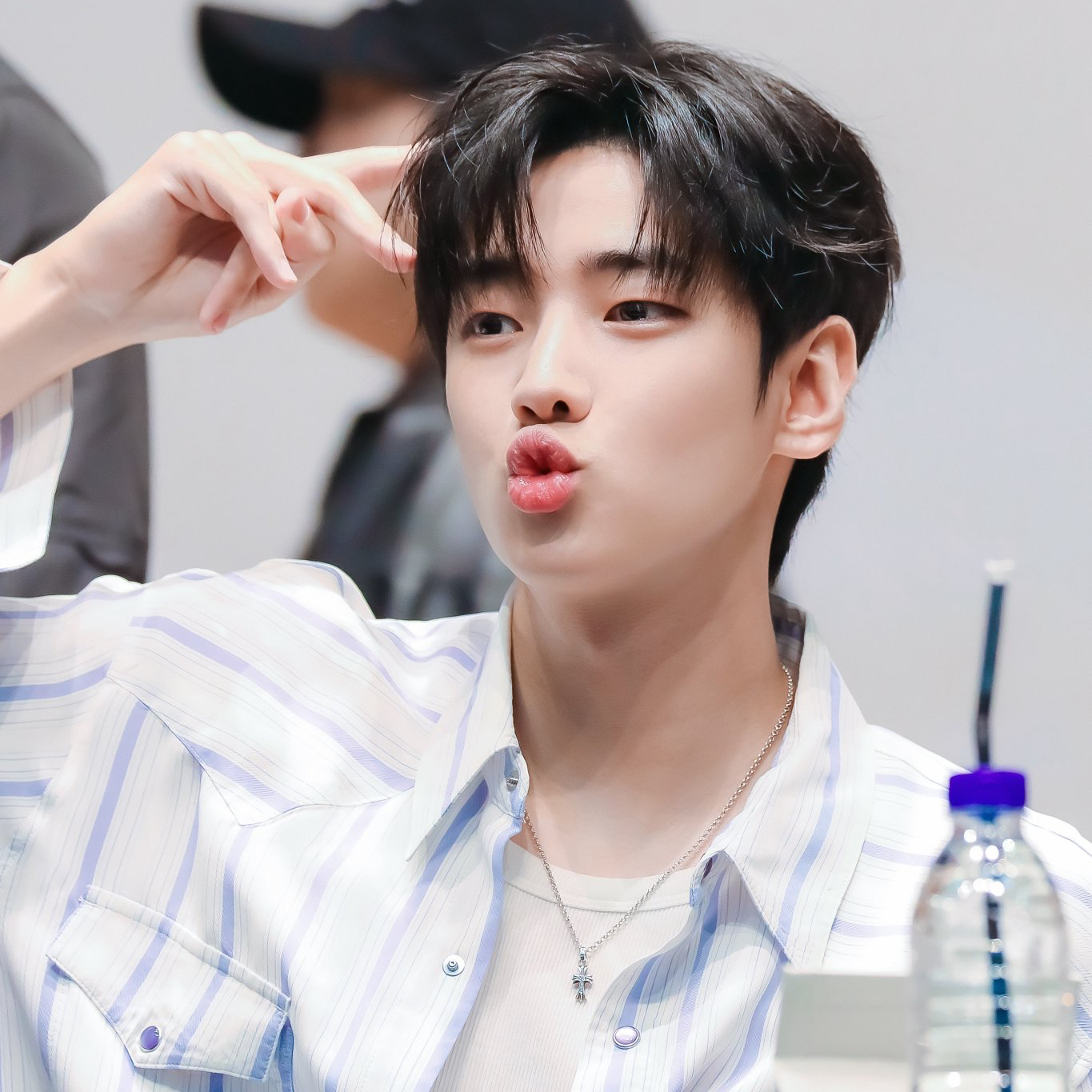 Momen yang diabadikan oleh penggemar Jaechan (DKZ)