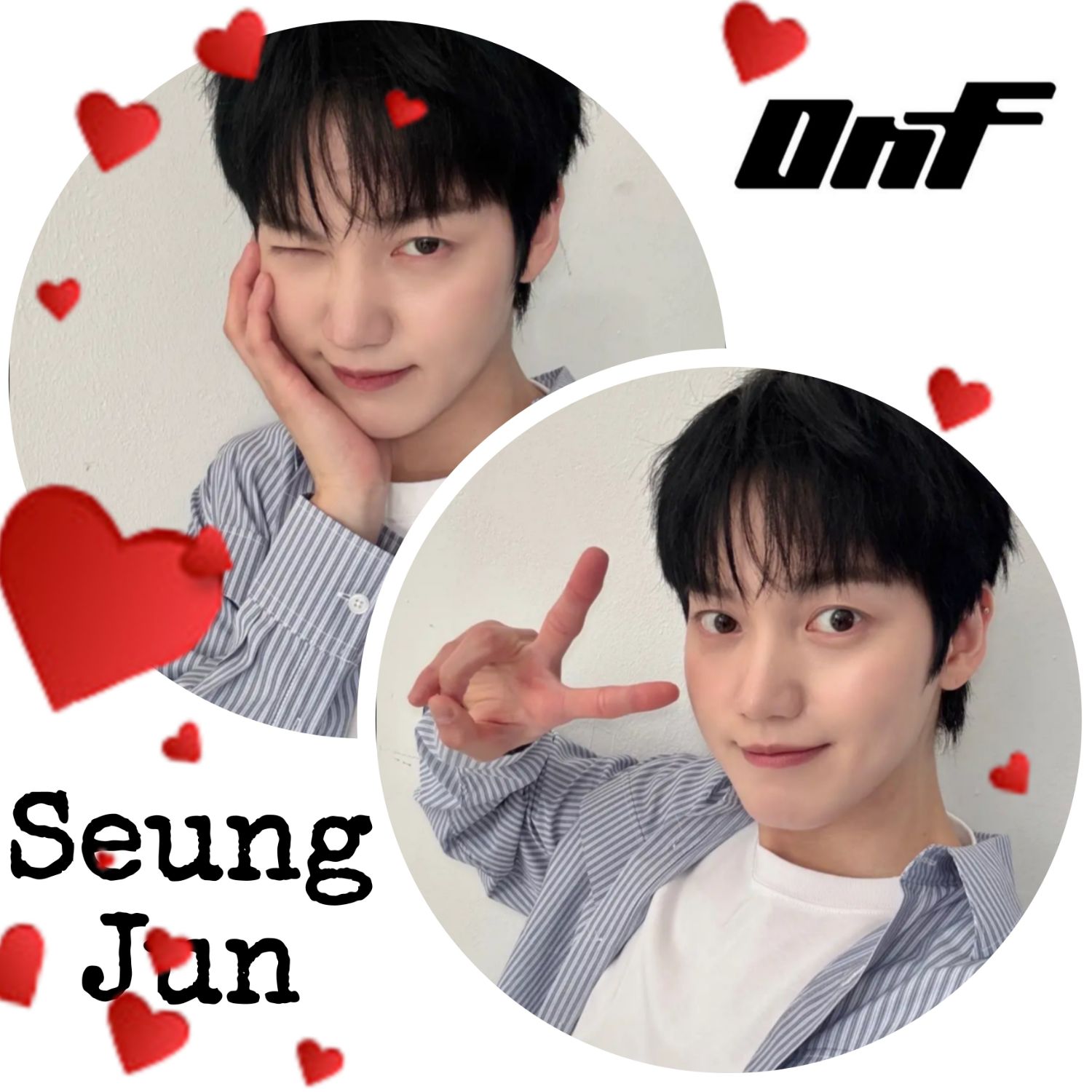 A moment captured by Seungjun (ONF)'s fan