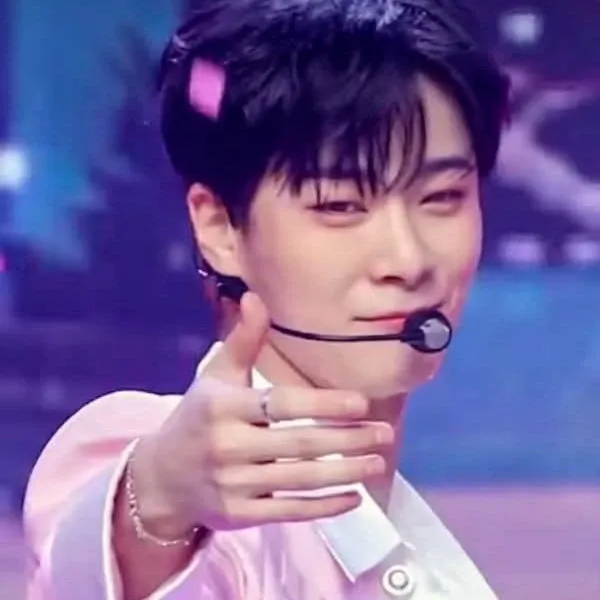 Recent activity shot of Moonbin (ASTRO)