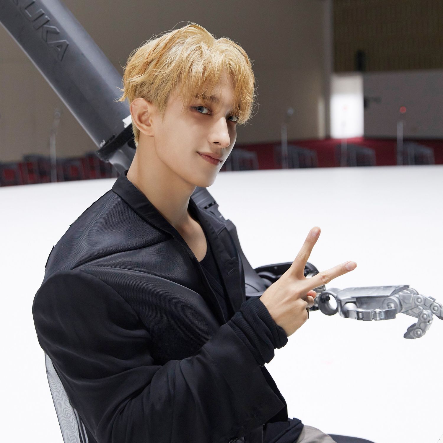 Momen yang diabadikan oleh penggemar DK (SEVENTEEN)