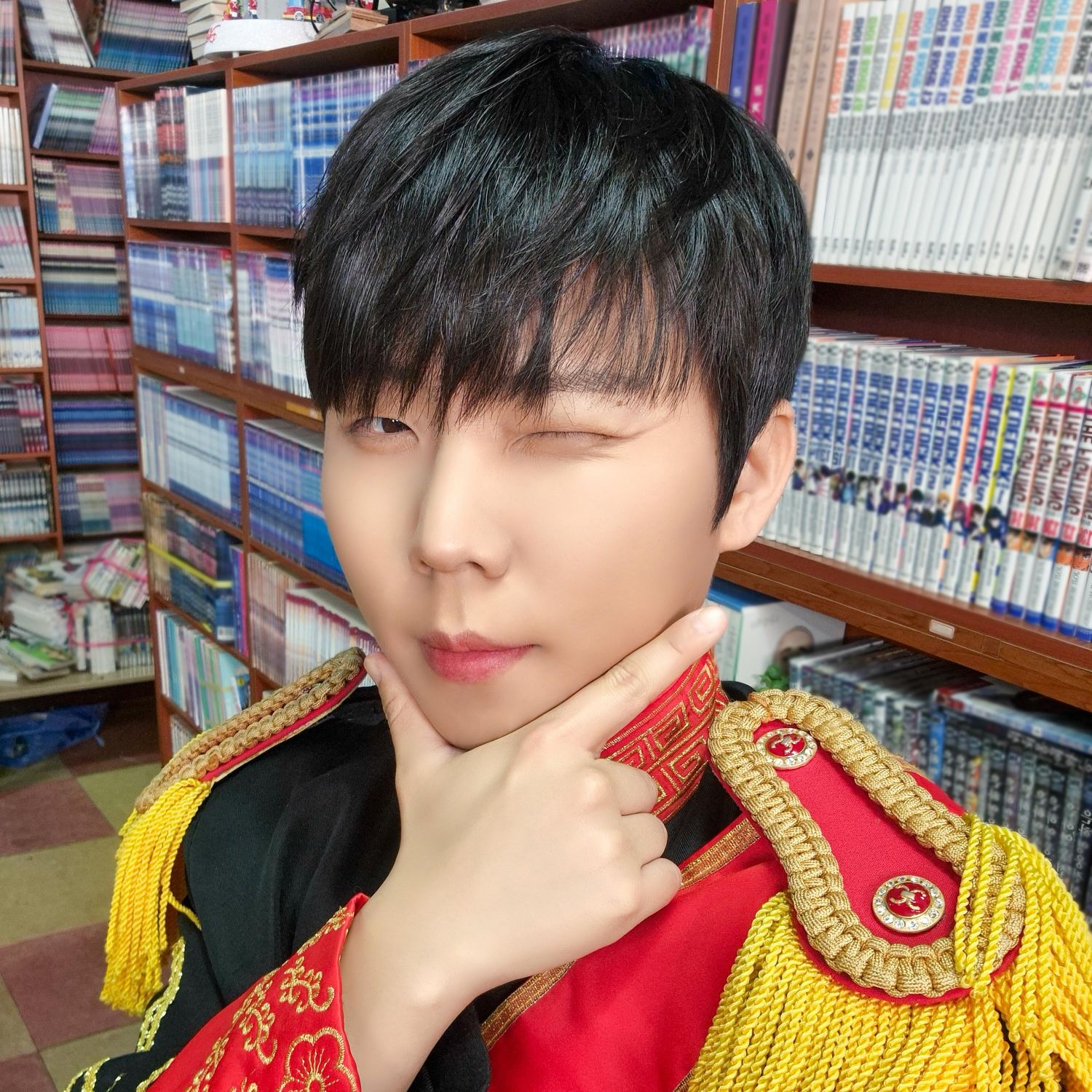 Behind-the-scenes cut of Jung Seunghwan