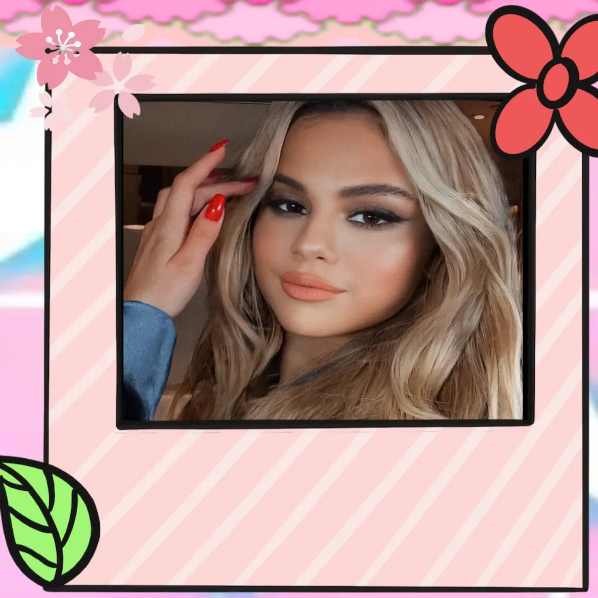 A moment captured by Selena Gomez's fan