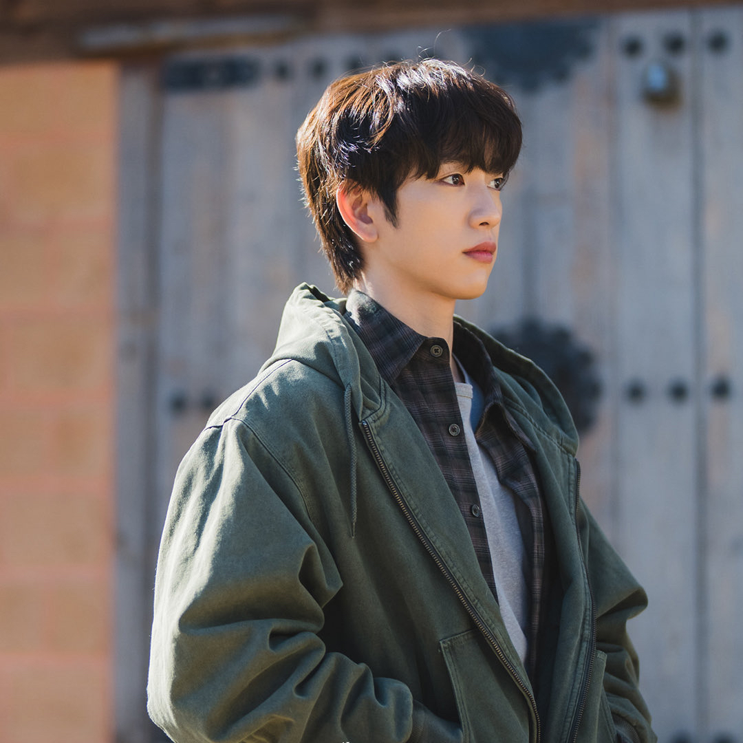 Recent activity shot of Jinyoung (GOT7)