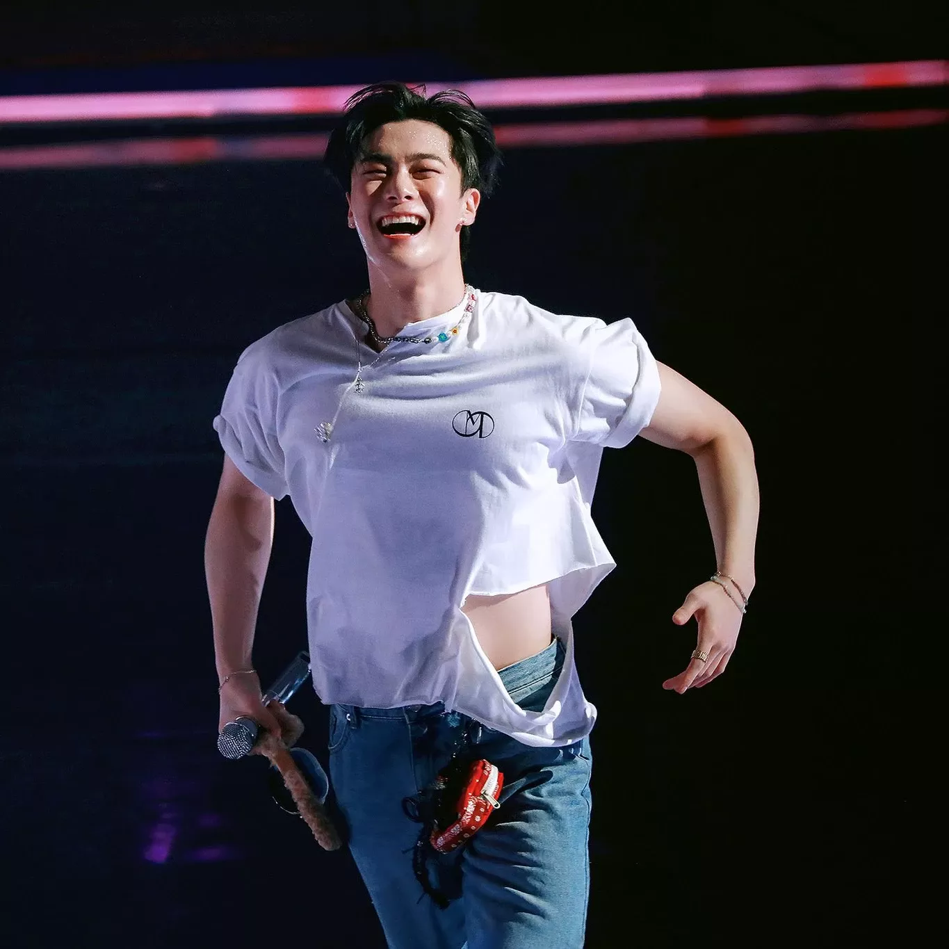 Recent activity shot of Moonbin (ASTRO)