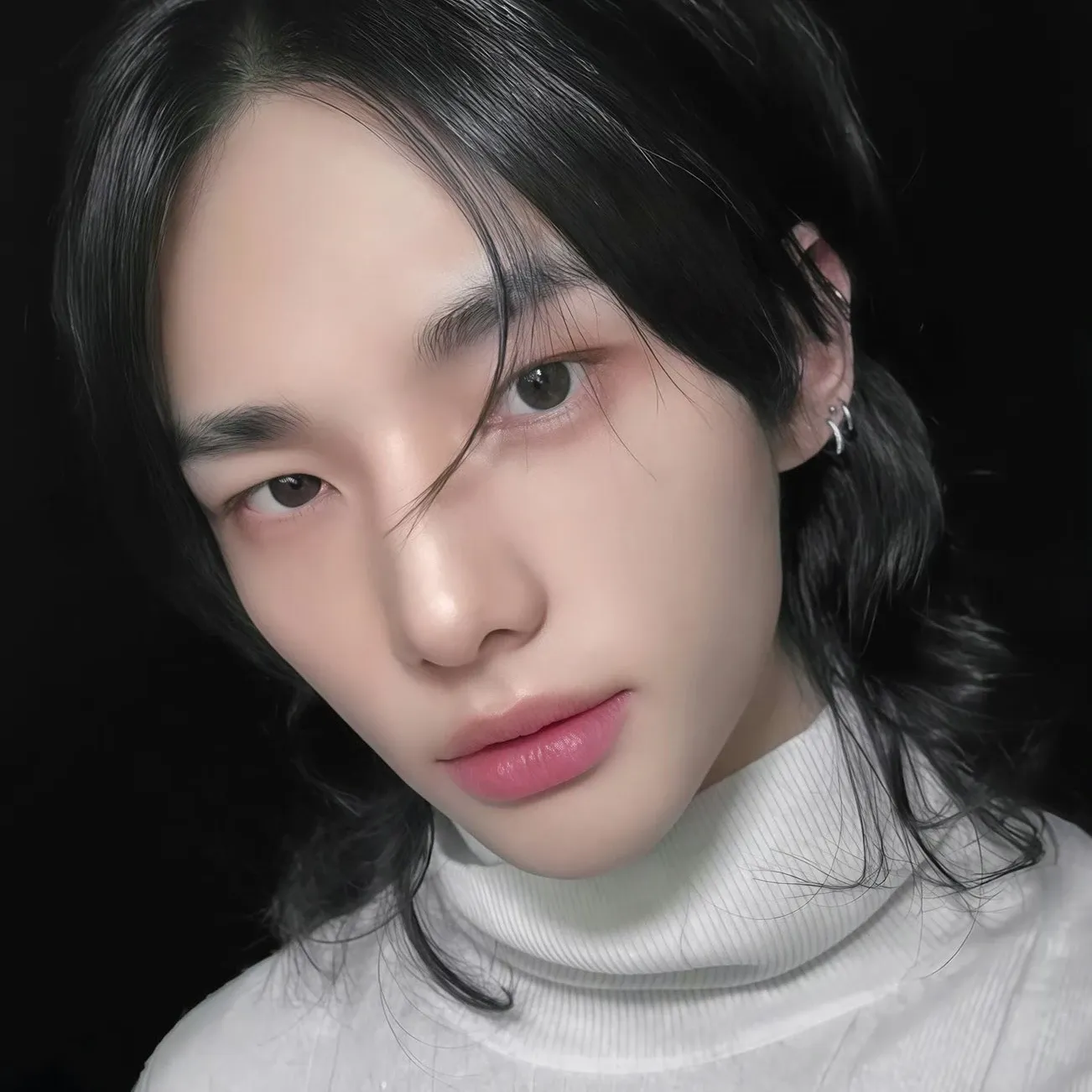 A moment captured by Hyunjin (Stray Kids)'s fan
