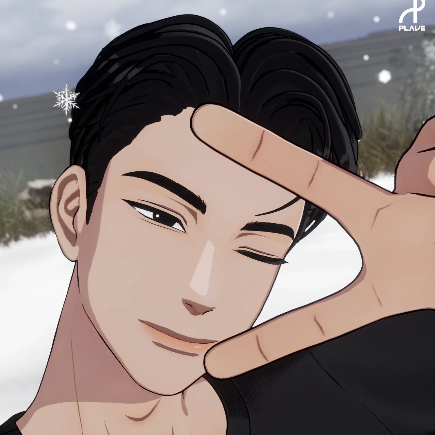 A moment captured by Hamin (PLAVE)'s fan