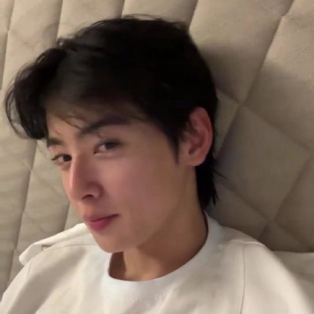 Recent activity shot of Eunwoo (ASTRO)