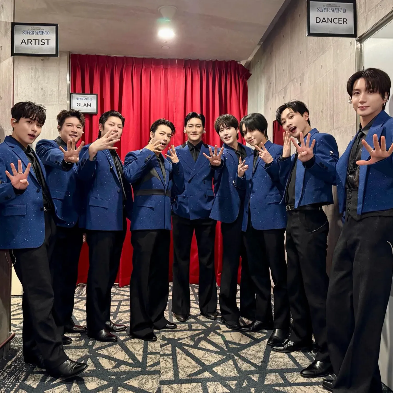 Momen yang diabadikan oleh penggemar Super Junior
