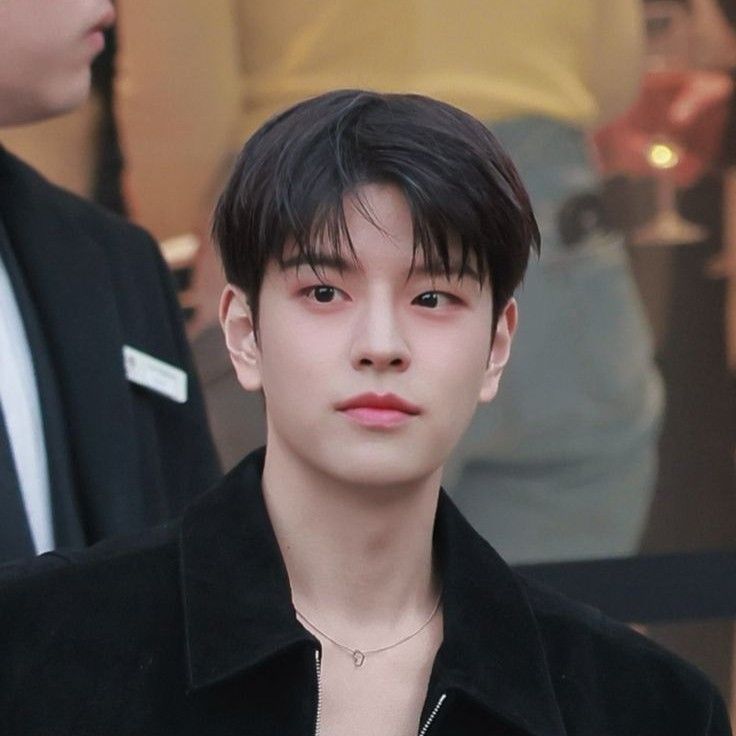 A moment captured by Stray Kids's fan