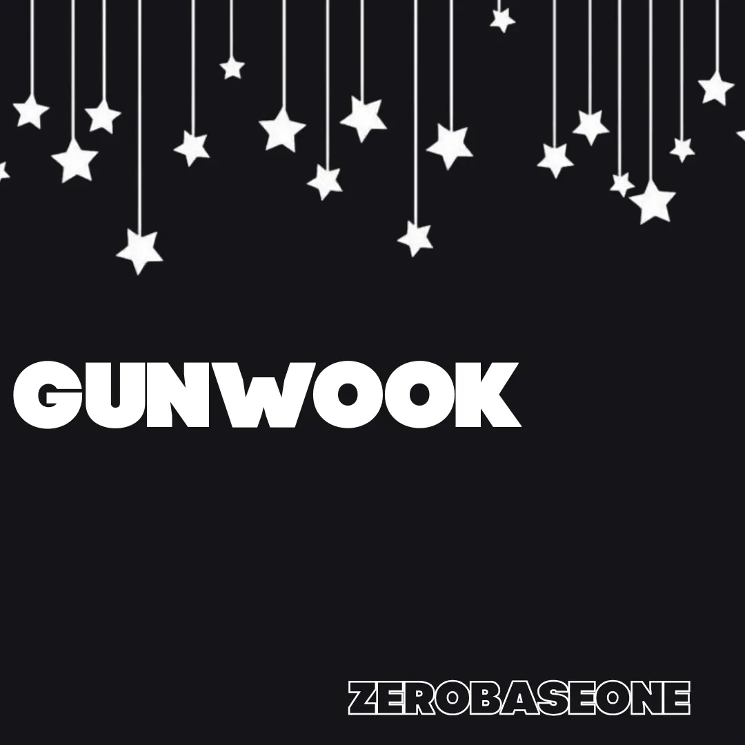 Recent activity shot of Park Gunwook (ZEROBASEONE)