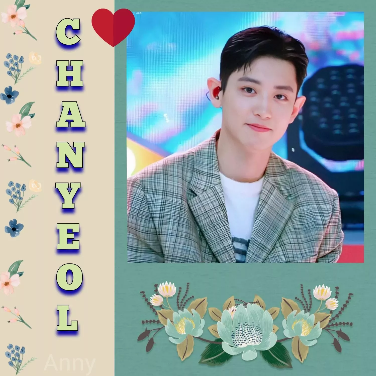 Behind-the-scenes cut of Chanyeol (EXO)