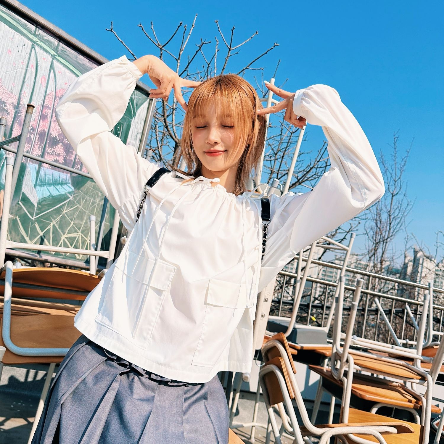 Behind-the-scenes cut of Yuqi (i-dle)